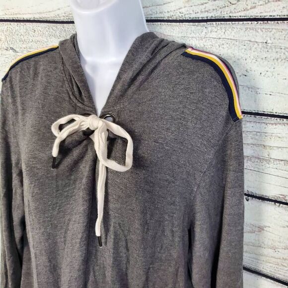 Maurices Women’s Hoodie XL Gray Soft Lightweight Long Sleeve Pullover - Picture 2 of 8
